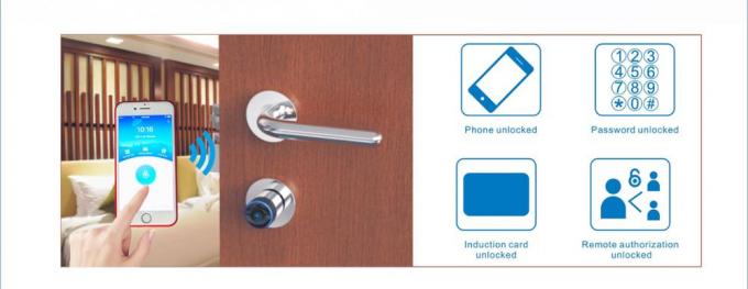 بلوتوث الذكية الالكترونية قفل الباب اسطوانة مع APP المحمول لباب الفندق