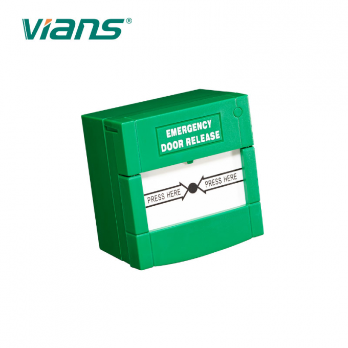 زر فتح باب الطوارئ الزجاجي قابل لإعادة الضبط 0