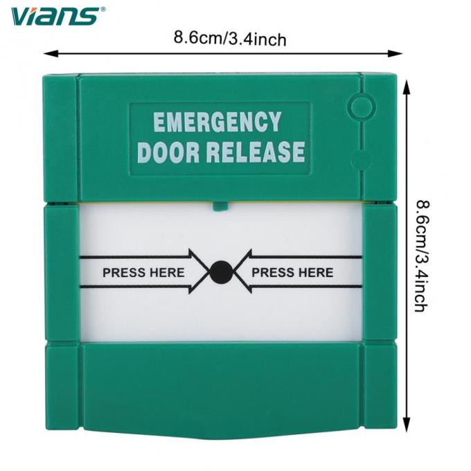 الطوارئ FCC ROHS باب التحرير زر مفتاح التحكم في الوصول التبديل 1
